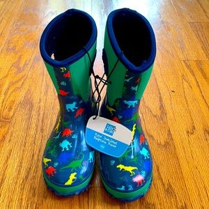 Toddler boy rain boots, size 9/10